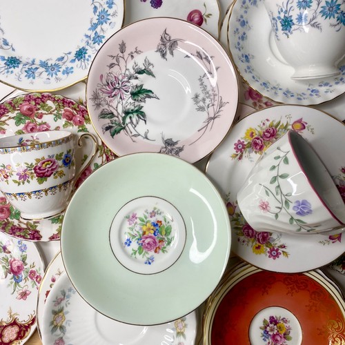 Teacups saucers side - teacups,, plate