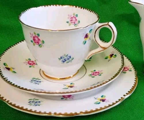 Royal stafford tea trio - stafford,