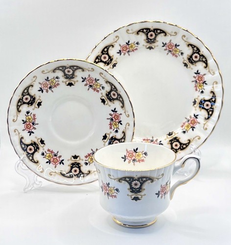 Royal stafford black chintz - royal,